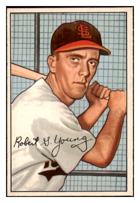 1952 Bowman Baseball #193 Bobby Young Browns EX-MT 531474