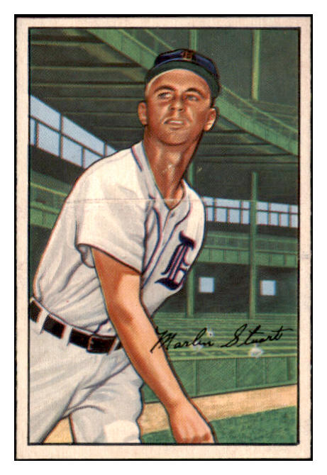 1952 Bowman Baseball #147 Marlin Stuart Tigers EX-MT 531483