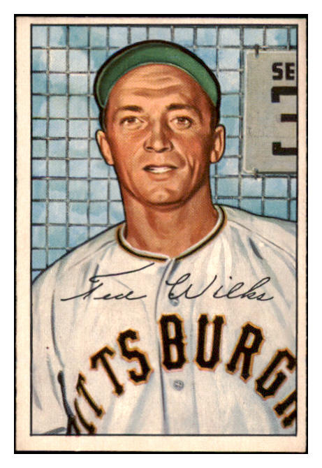 1952 Bowman Baseball #138 Ted Wilks Pirates EX-MT 531486
