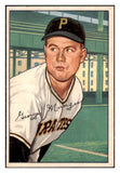 1952 Bowman Baseball #243 George Munger Pirates EX-MT 531496