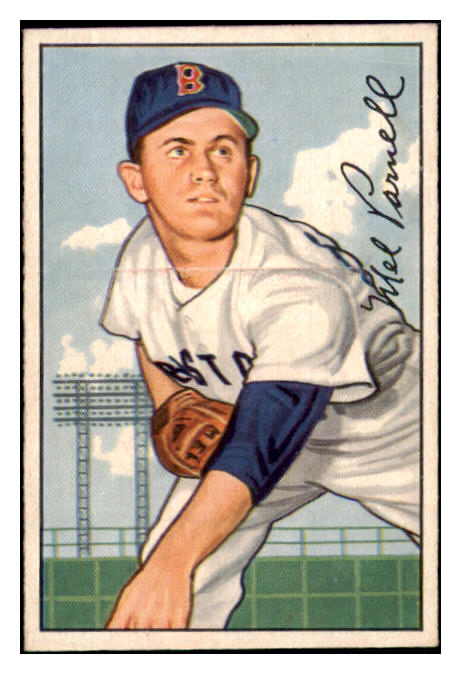 1952 Bowman Baseball #241 Mel Parnell Red Sox EX-MT 531499