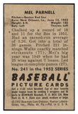 1952 Bowman Baseball #241 Mel Parnell Red Sox EX-MT 531499