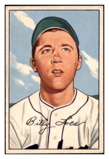 1952 Bowman Baseball #240 Billy Loes Dodgers EX-MT 531500