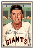 1952 Bowman Baseball #234 Fred Fitzsimmons Giants EX-MT 531504
