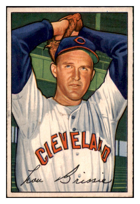 1952 Bowman Baseball #079 Lou Brissie Indians EX-MT 531521