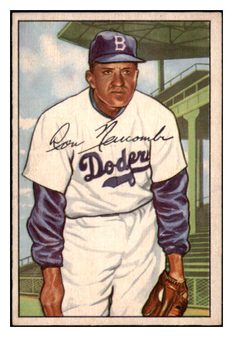 1952 Bowman Baseball #128 Don Newcombe Dodgers EX-MT 531537