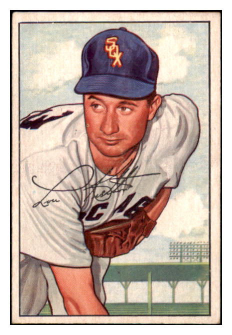1952 Bowman Baseball #221 Lou Kretlow White Sox EX-MT 531545