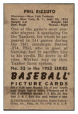 1952 Bowman Baseball #052 Phil Rizzuto Yankees EX-MT 531547