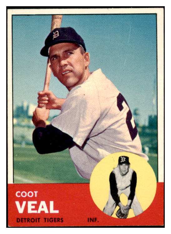 1963 Topps Baseball #573 Coot Veal Tigers EX-MT 531563