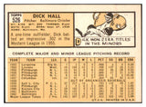 1963 Topps Baseball #526 Dick Hall Orioles EX-MT 531566