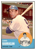 1963 Topps Baseball #557 Cuno Barragan Cubs EX-MT 531589