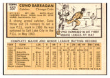 1963 Topps Baseball #557 Cuno Barragan Cubs EX-MT 531589