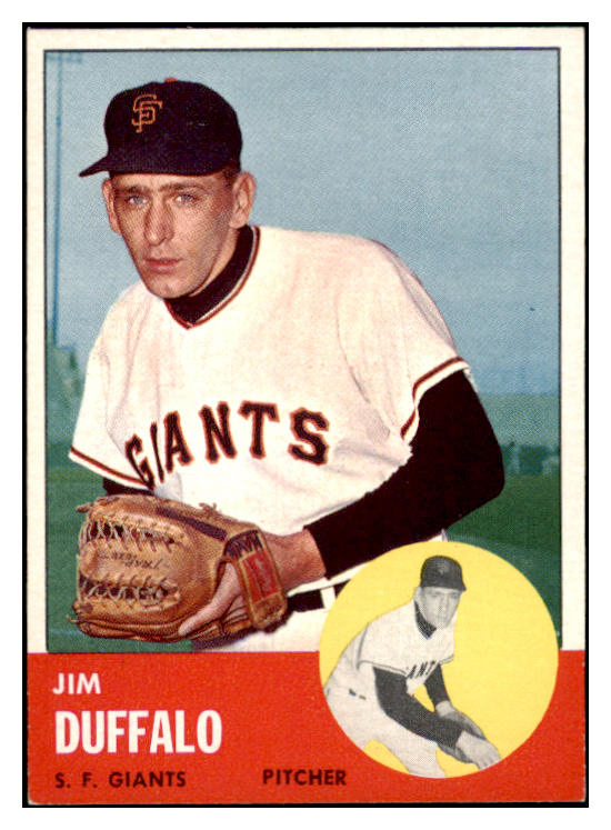 1963 Topps Baseball #567 Jim Duffalo Giants EX-MT 531597
