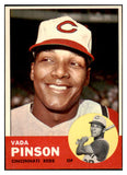1963 Topps Baseball #265 Vada Pinson Reds NR-MT 531605