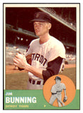 1963 Topps Baseball #365 Jim Bunning Tigers NR-MT 531606