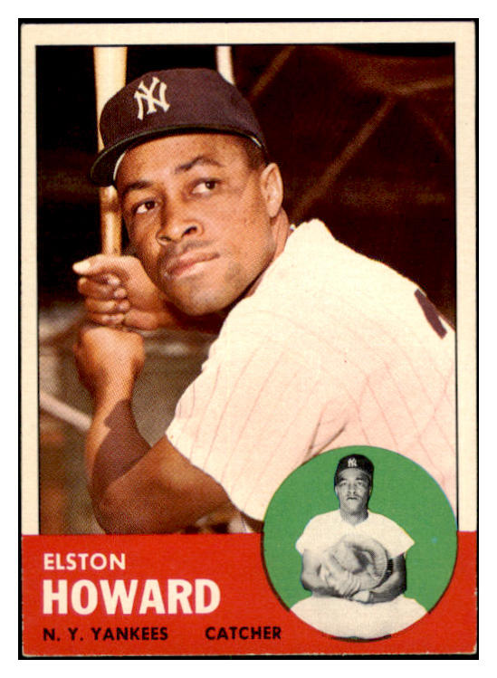 1963 Topps Baseball #060 Elston Howard Yankees EX-MT 531636