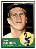 1963 Topps Baseball #020 Tony Kubek Yankees EX-MT 531643