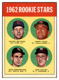 1963 Topps Baseball #054 Dave DeBusschere White Sox EX-MT Variation 531645