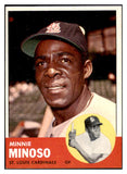 1963 Topps Baseball #190 Minnie Minoso Cardinals EX-MT 531650