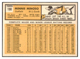 1963 Topps Baseball #190 Minnie Minoso Cardinals EX-MT 531650