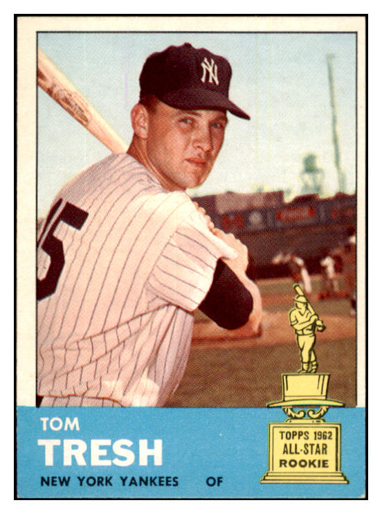 1963 Topps Baseball #470 Tom Tresh Yankees EX-MT 531652
