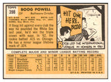 1963 Topps Baseball #398 Boog Powell Orioles EX-MT 531660