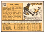 1963 Topps Baseball #347 Joe Torre Braves EX-MT 531667