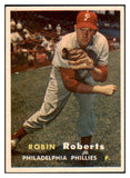 1957 Topps Baseball #015 Robin Roberts Phillies EX-MT 531688