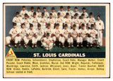 1956 Topps Baseball #134 St. Louis Cardinals Team EX-MT Gray 531698