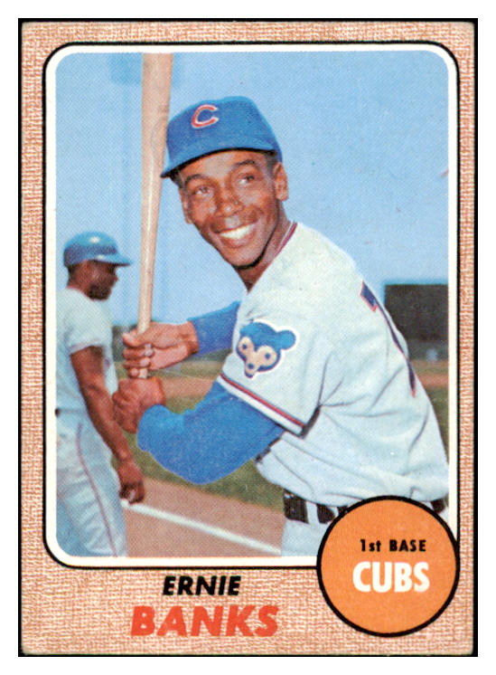 1968 Topps Baseball #355 Ernie Banks Cubs EX 531730