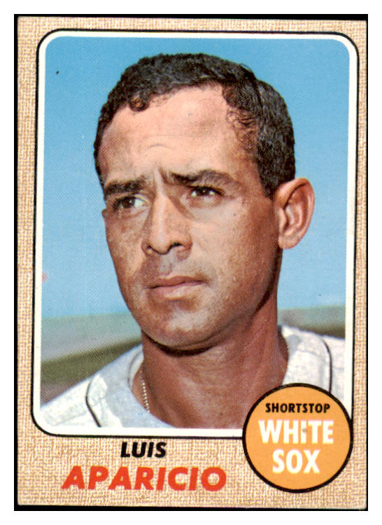 1968 Topps Baseball #310 Luis Aparicio White Sox EX 531734