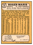 1968 Topps Baseball #330 Roger Maris Cardinals EX 531735