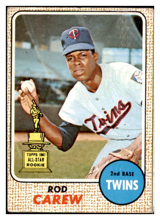 1968 Topps Baseball #080 Rod Carew Twins VG-EX 531743