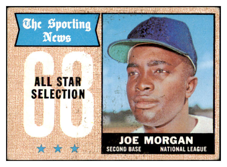 1968 Topps Baseball #364 Joe Morgan A.S. Astros VG-EX 531745