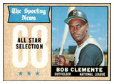 1968 Topps Baseball #374 Roberto Clemente A.S. Pirates VG-EX 531749