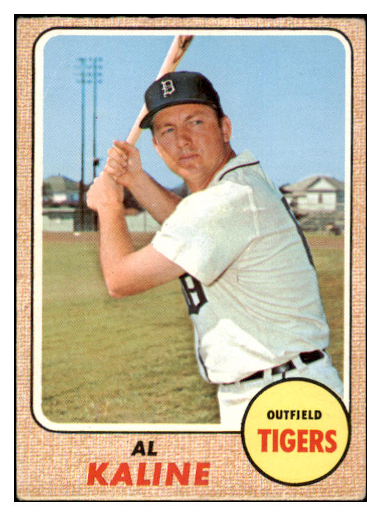 1968 Topps Baseball #240 Al Kaline Tigers VG-EX 531751