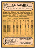 1968 Topps Baseball #240 Al Kaline Tigers VG-EX 531751