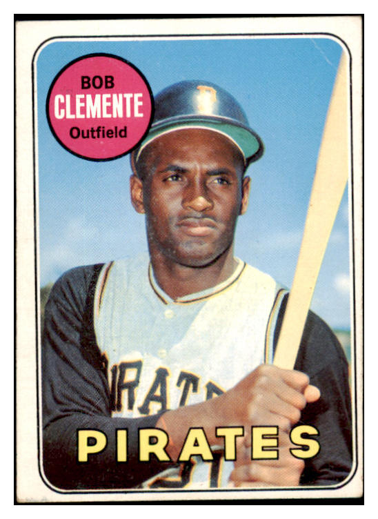 1969 Topps Baseball #050 Roberto Clemente Pirates VG-EX 531756