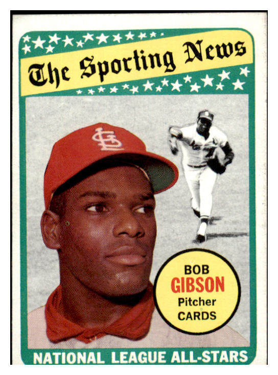 1969 Topps Baseball #432 Bob Gibson A.S. Cardinals VG-EX 531763
