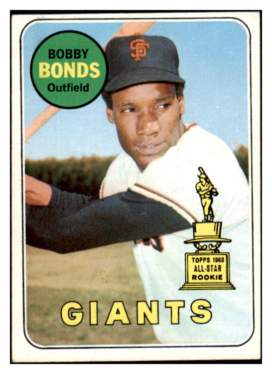 1969 Topps Baseball #630 Bobby Bonds Giants EX-MT 531767