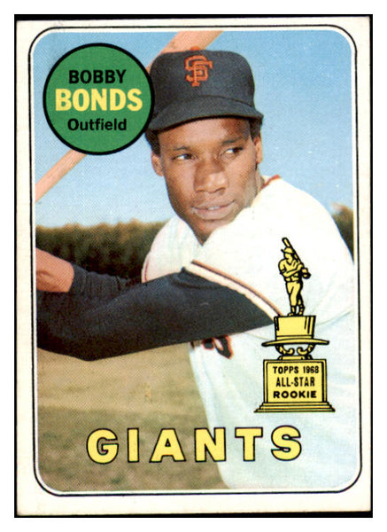 1969 Topps Baseball #630 Bobby Bonds Giants EX-MT 531767