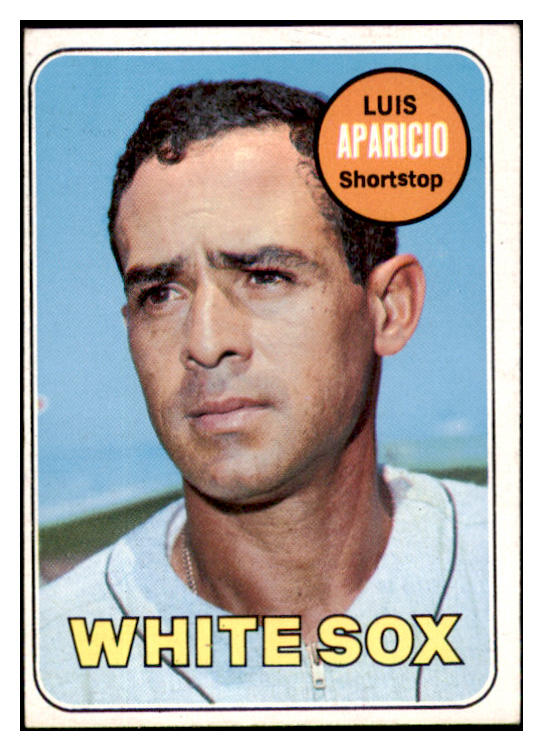 1969 Topps Baseball #075 Luis Aparicio White Sox VG-EX 531773