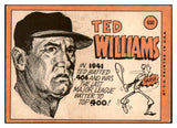 1969 Topps Baseball #650 Ted Williams Senators VG-EX 531776