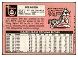1969 Topps Baseball #200 Bob Gibson Cardinals VG 531785