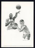 1963-73 Equitable 7-3/4" X 11" Bill Russell Celtics VG-EX/EX 531793