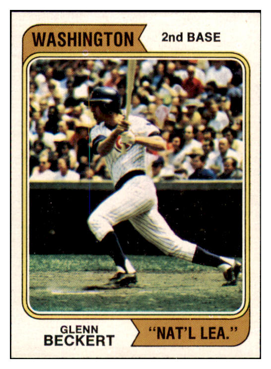 1974 Topps Baseball #241 Glenn Beckert Padres NR-MT Variation 531815
