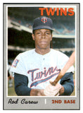 1970 Topps Baseball #290 Rod Carew Twins EX-MT 531825
