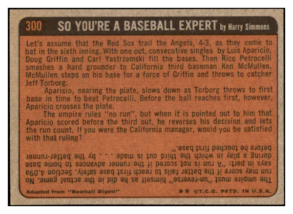 1972 Topps Baseball #300 Hank Aaron IA Braves EX-MT 531827