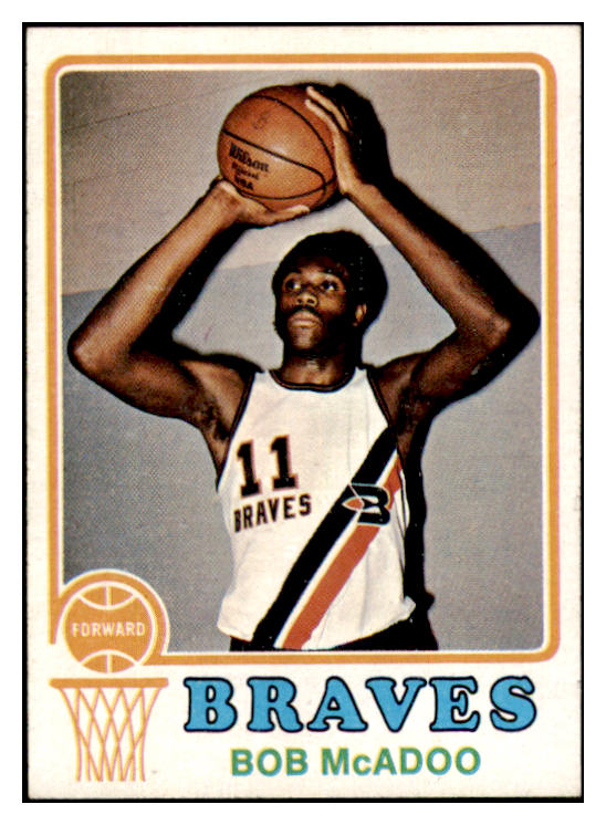 1973 Topps Basketball #135 Bob McAdoo Braves EX-MT 531829