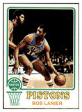 1973 Topps Basketball #110 Bob Lanier Pistons NR-MT 531830